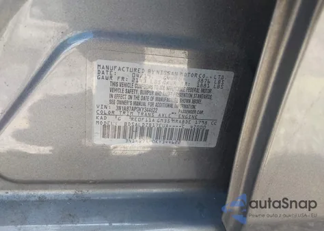 2019 Nissan Sentra Sv from USA, damaged, VIN 3N1AB7AP0KY344622